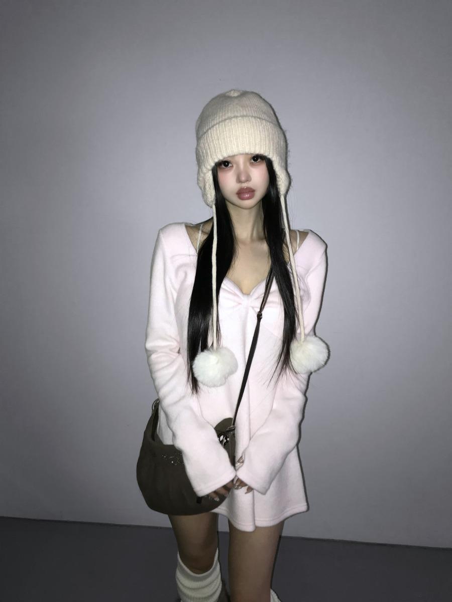 디에어타운 GREY/BLACK바로배송 tonight fur ops (4 color)