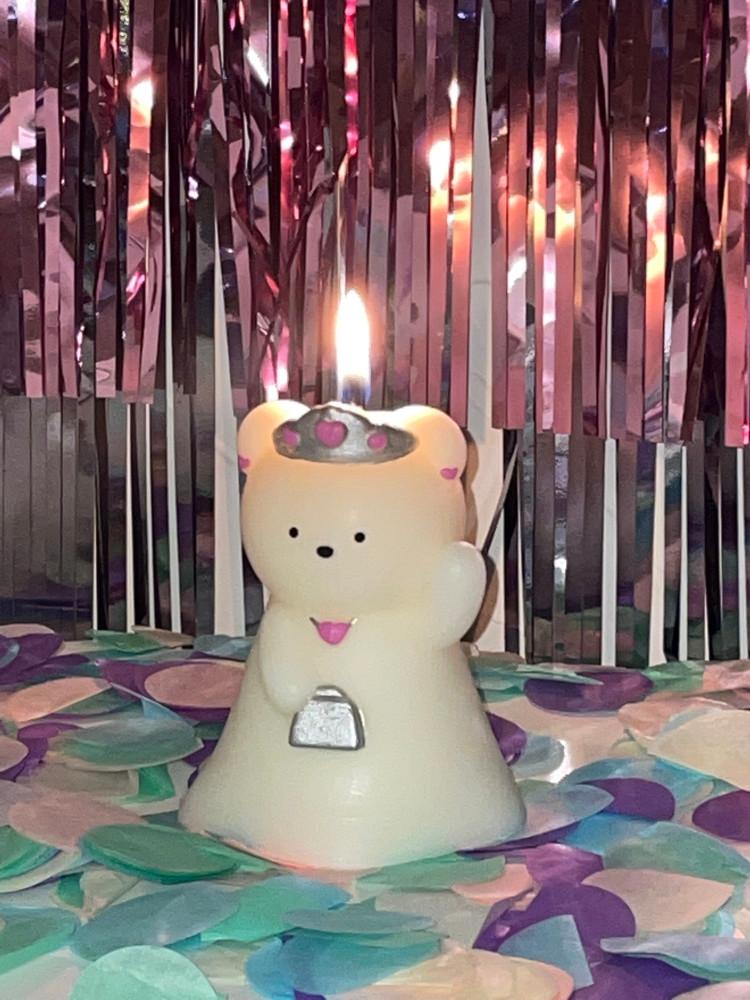 공주 캔들 생일 선물 퇴사 선물 공주증 라이트업