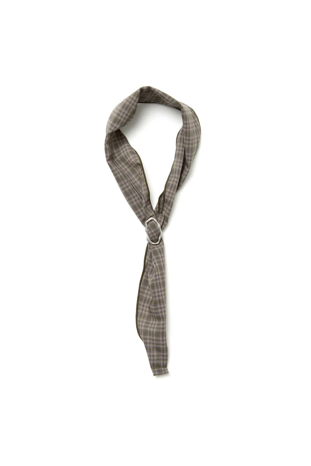 Keyring Scarf Check Olive