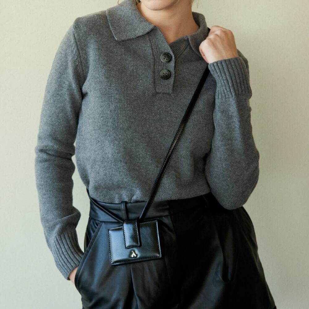 Coy mini wallet Black