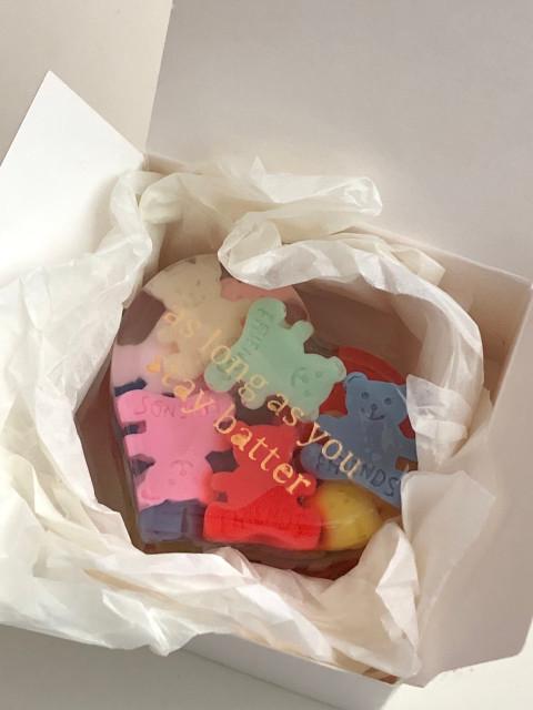 비올라 와글와글 곰돌이 비누