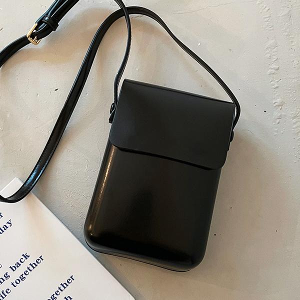 [당일출고]클래식 레더 미니백 크로스백 핸드폰가방