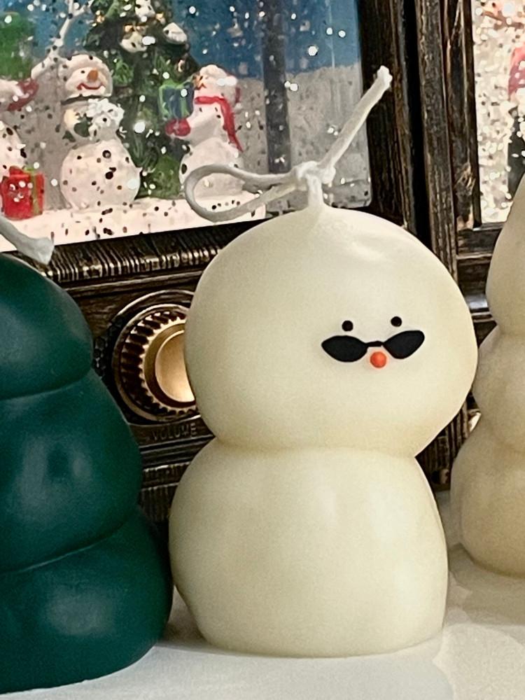 너뭐돼 눈사람 캔들 크리스마스 선물 연말 선물