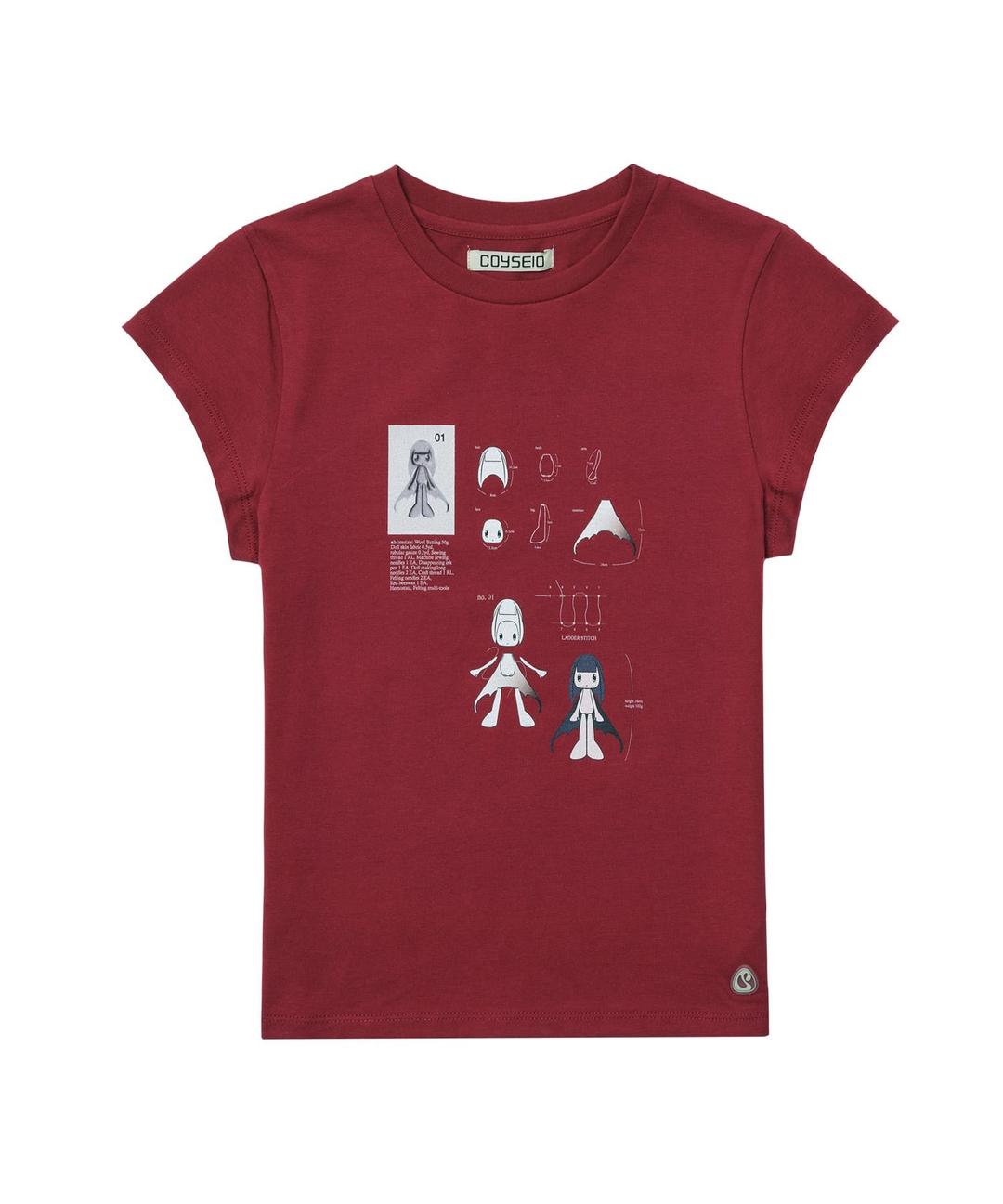 LEGNA T SHIRTS RED