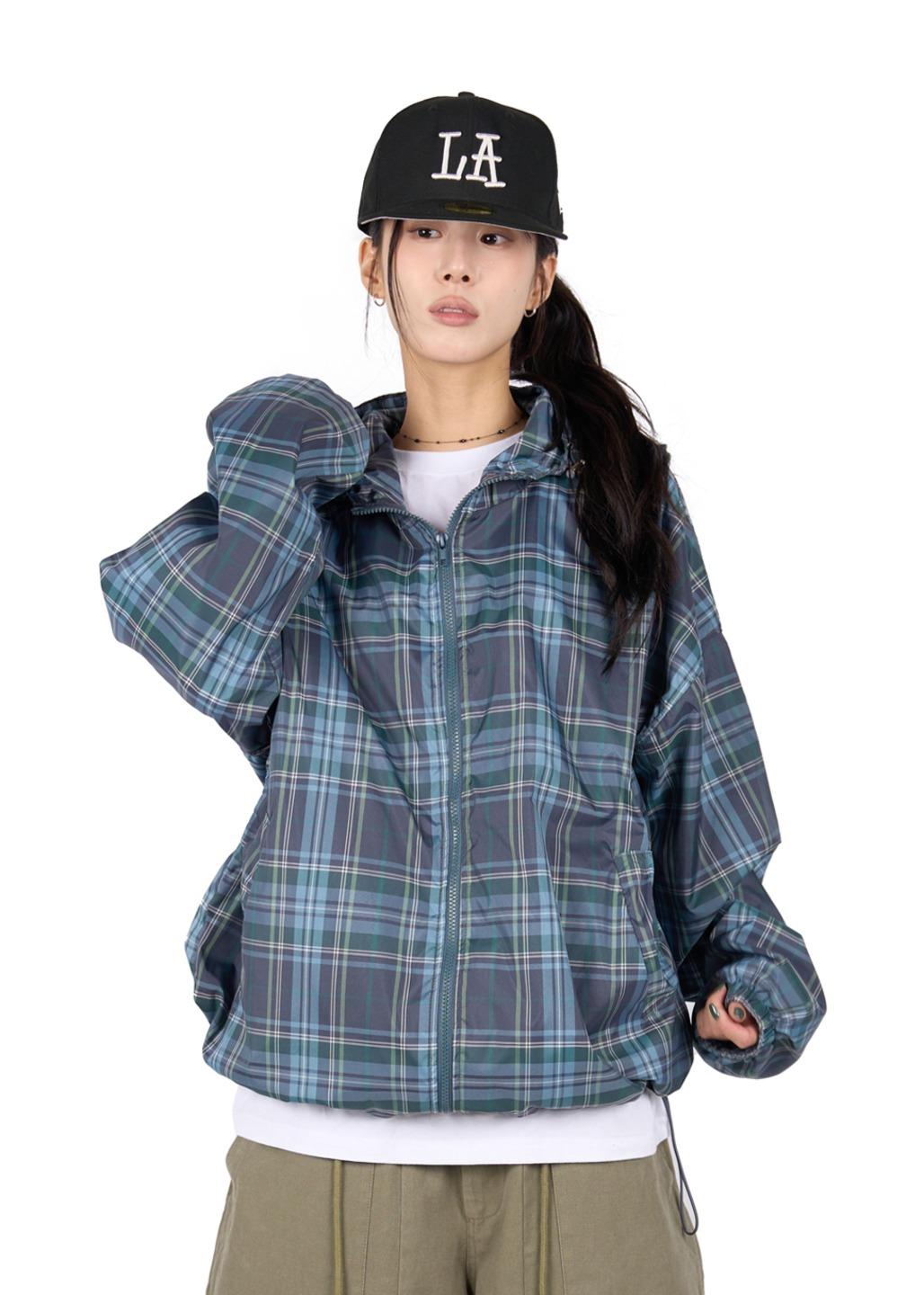 TOY CHECK HOOD JACKET