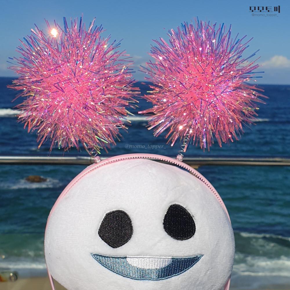 스파클라 생일 파티 머리띠 4color - 화이트, 핑크, 퍼플, 블루