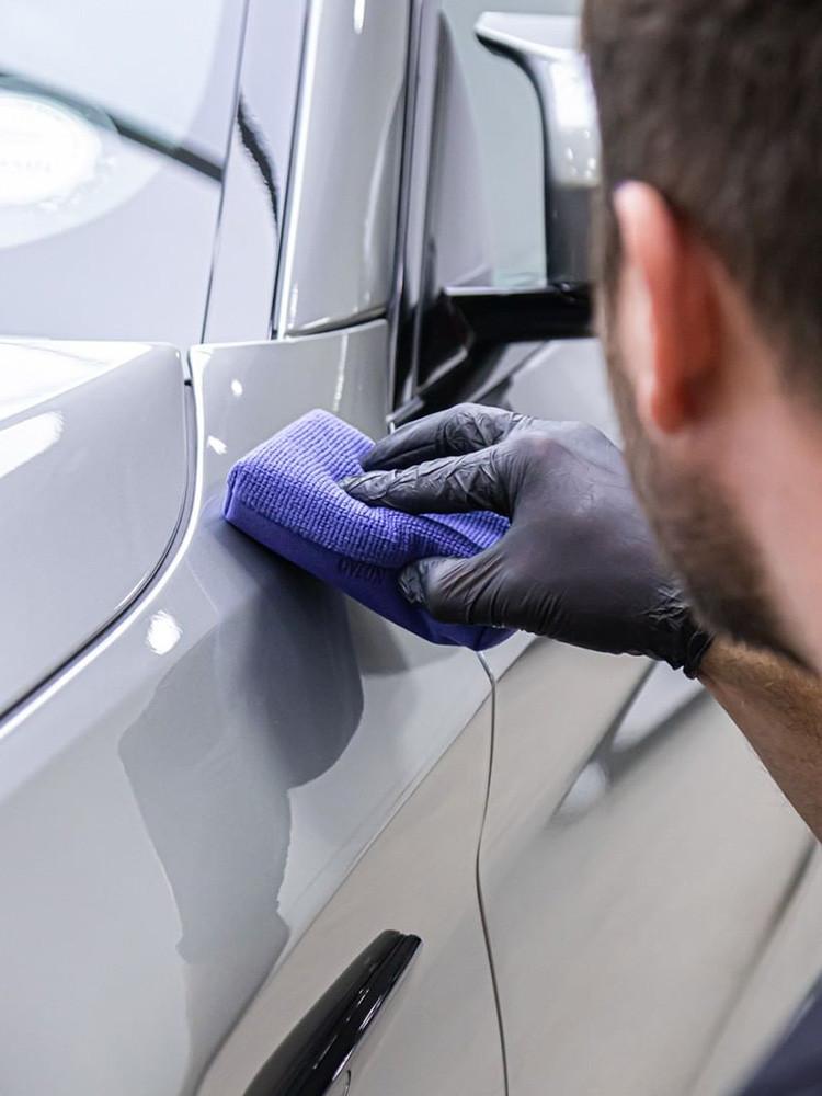 Q2M 코팅 어플리케이터 2개입 자동차 코팅제 왁스 실란트 도포용 양면 패드