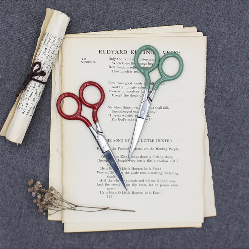 [펜코] 빈티지 가위 사무용 가정용 스몰 4컬러