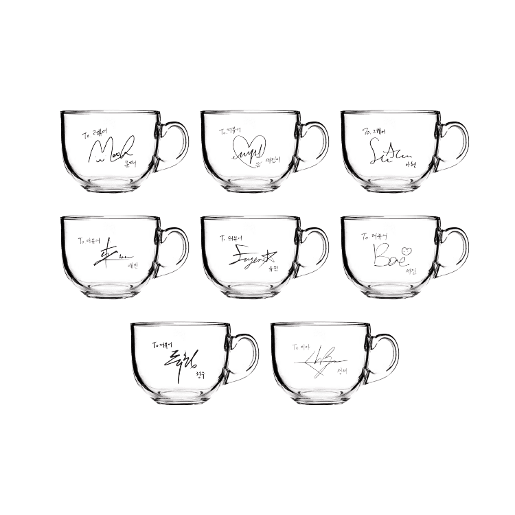 [굿즈] 데뷔 못 하면 죽는 병 걸림 -  사인 시리얼컵 8종