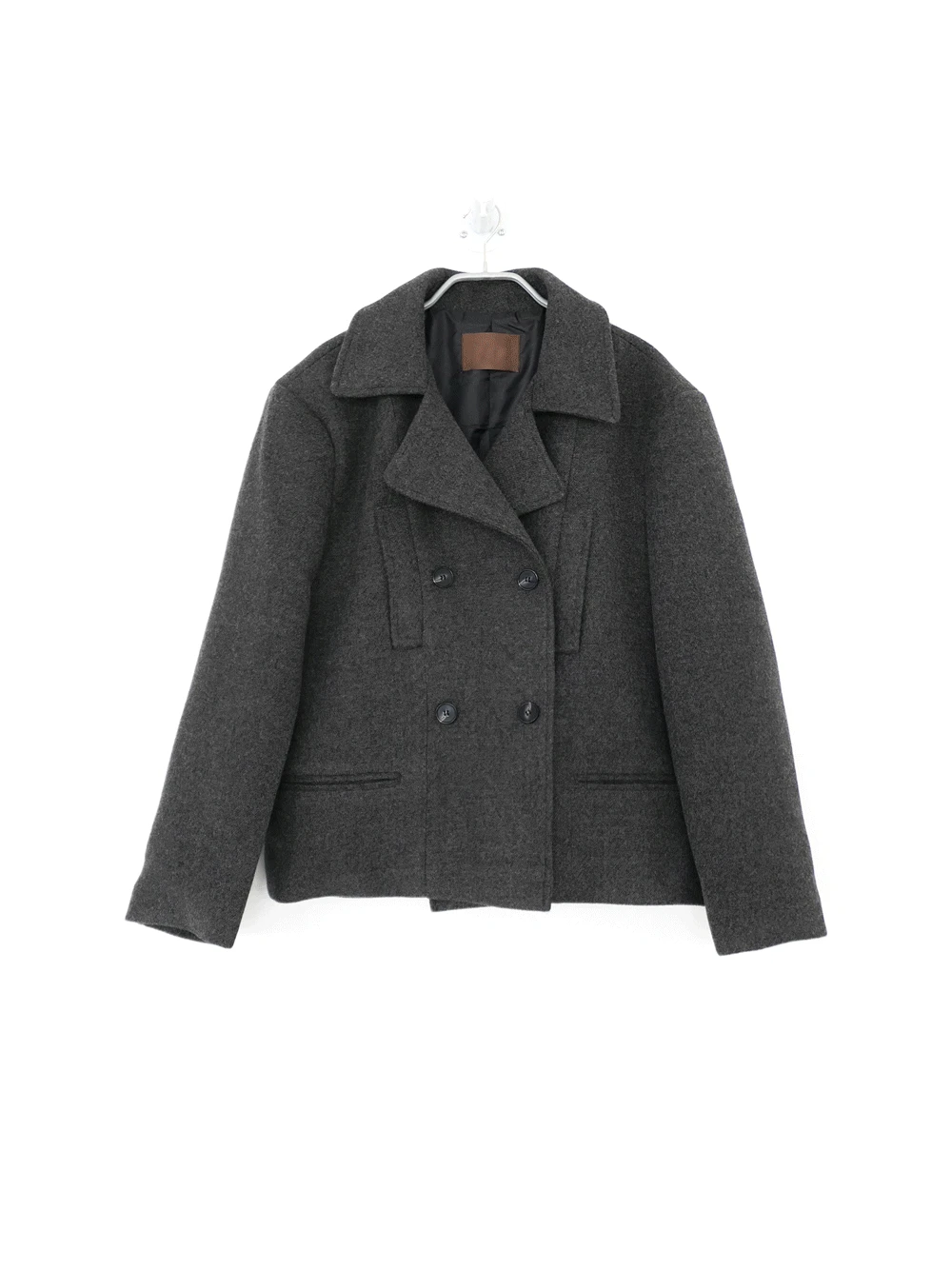 플랫 라인 더블 코트 (2c)