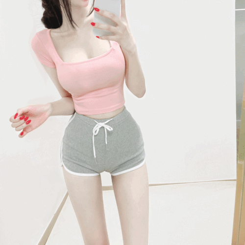 [비교불가 쫙붙 매끈핏] 하이웨스트 돌핀팬츠