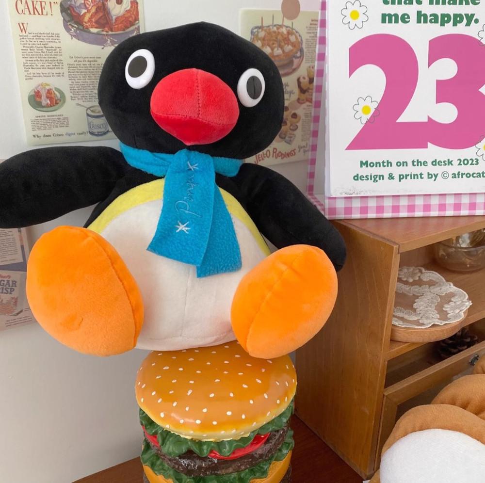 핑구 인형 핑구 키링 봉제인형 25cm