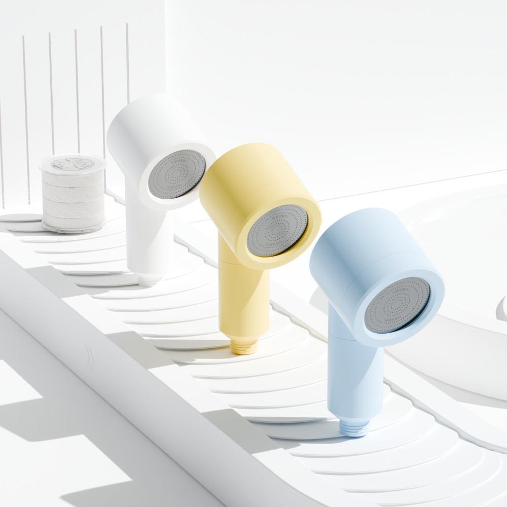 바른생활수 여행용 미니 필터샤워기+바른 필터 세트