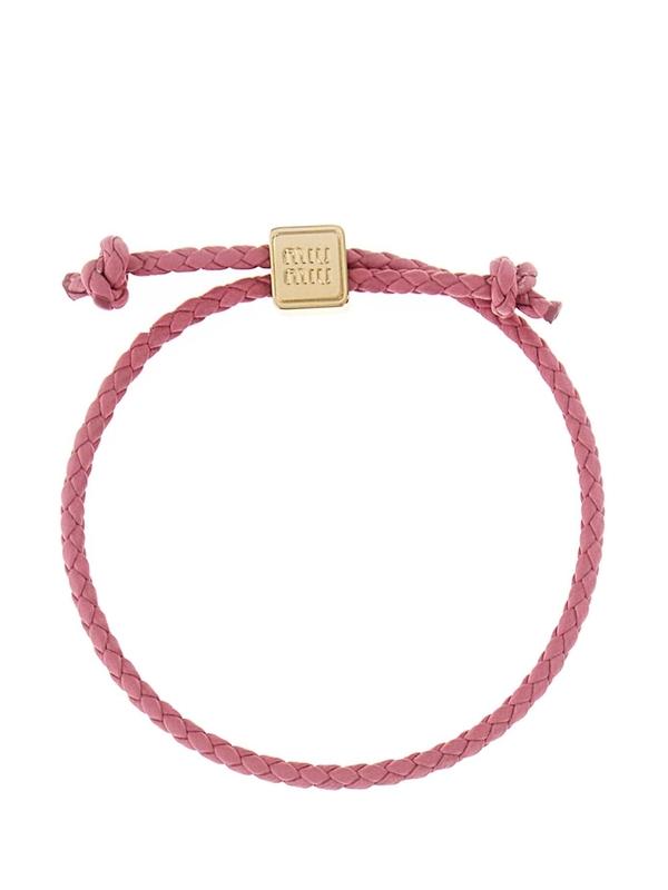 미우미우 핑크 팔찌