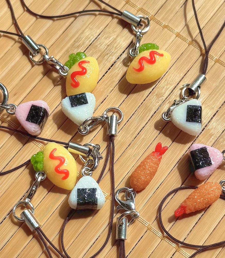 쪼꼬미 음식 레진 키링