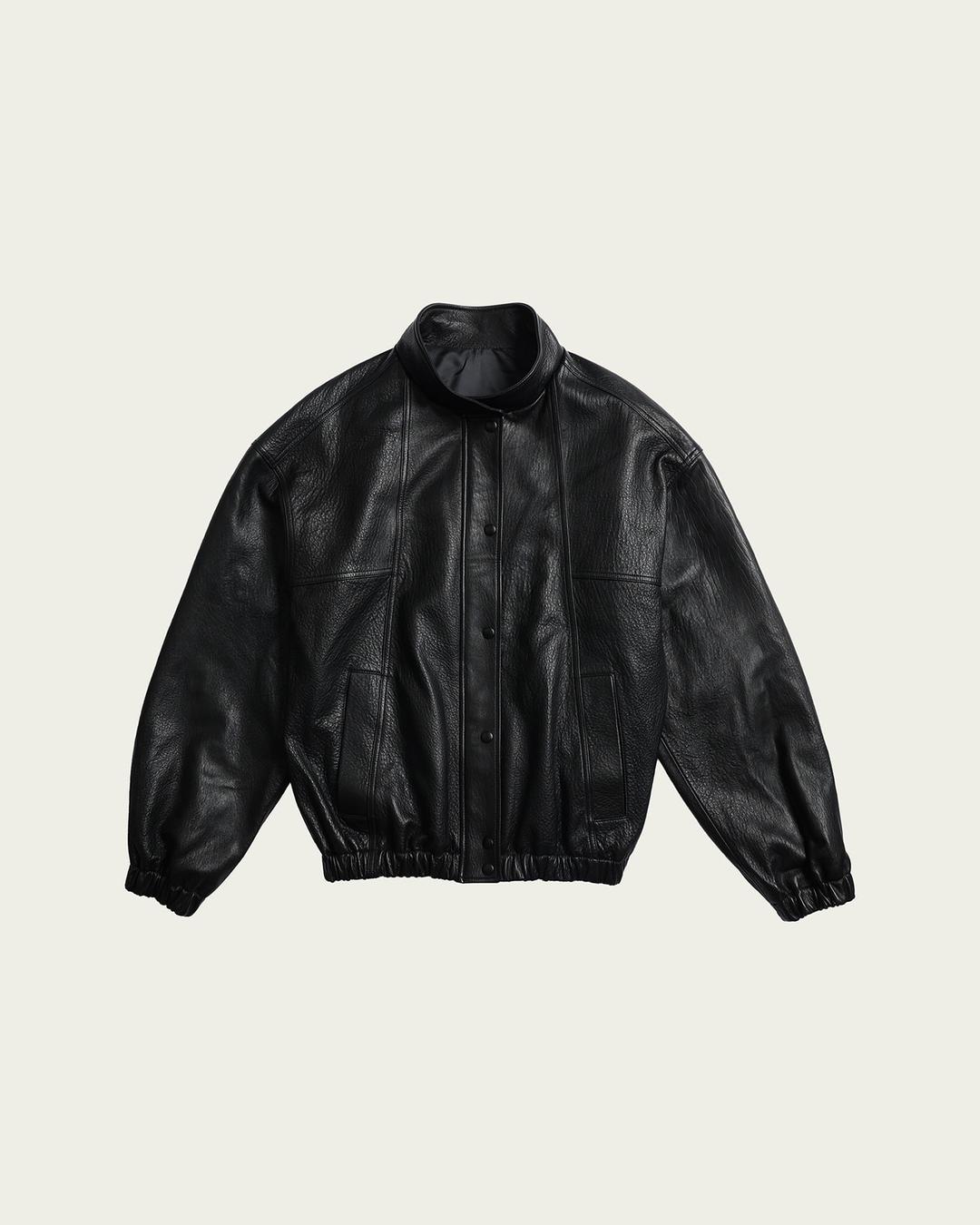 (2차) Caden Leather Jacket
