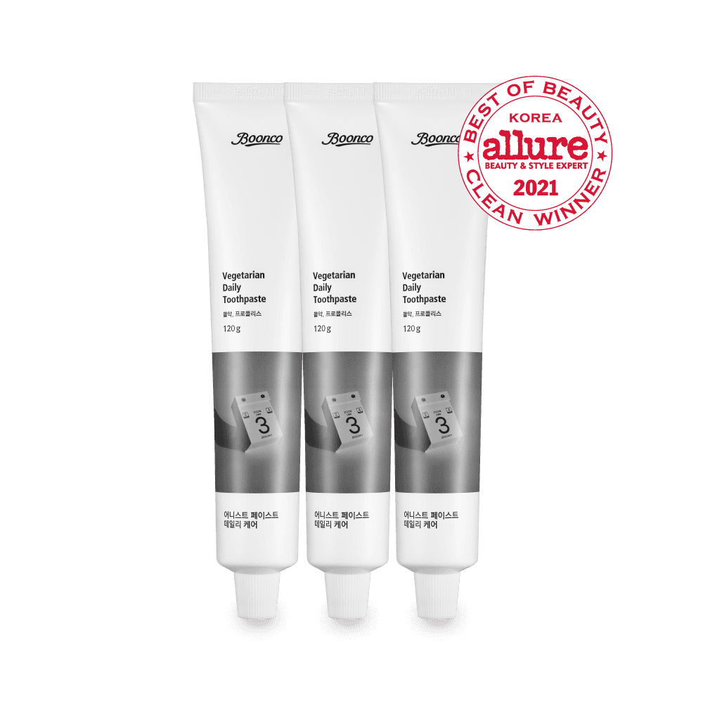 분코 어니스트 페이스트 치약 3 SET