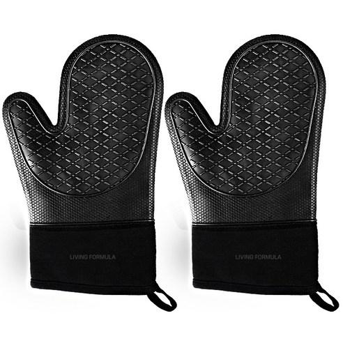 생활공식 2중 보호 실리콘 오븐장갑 2p 세트 - 오븐장갑 | 쿠팡