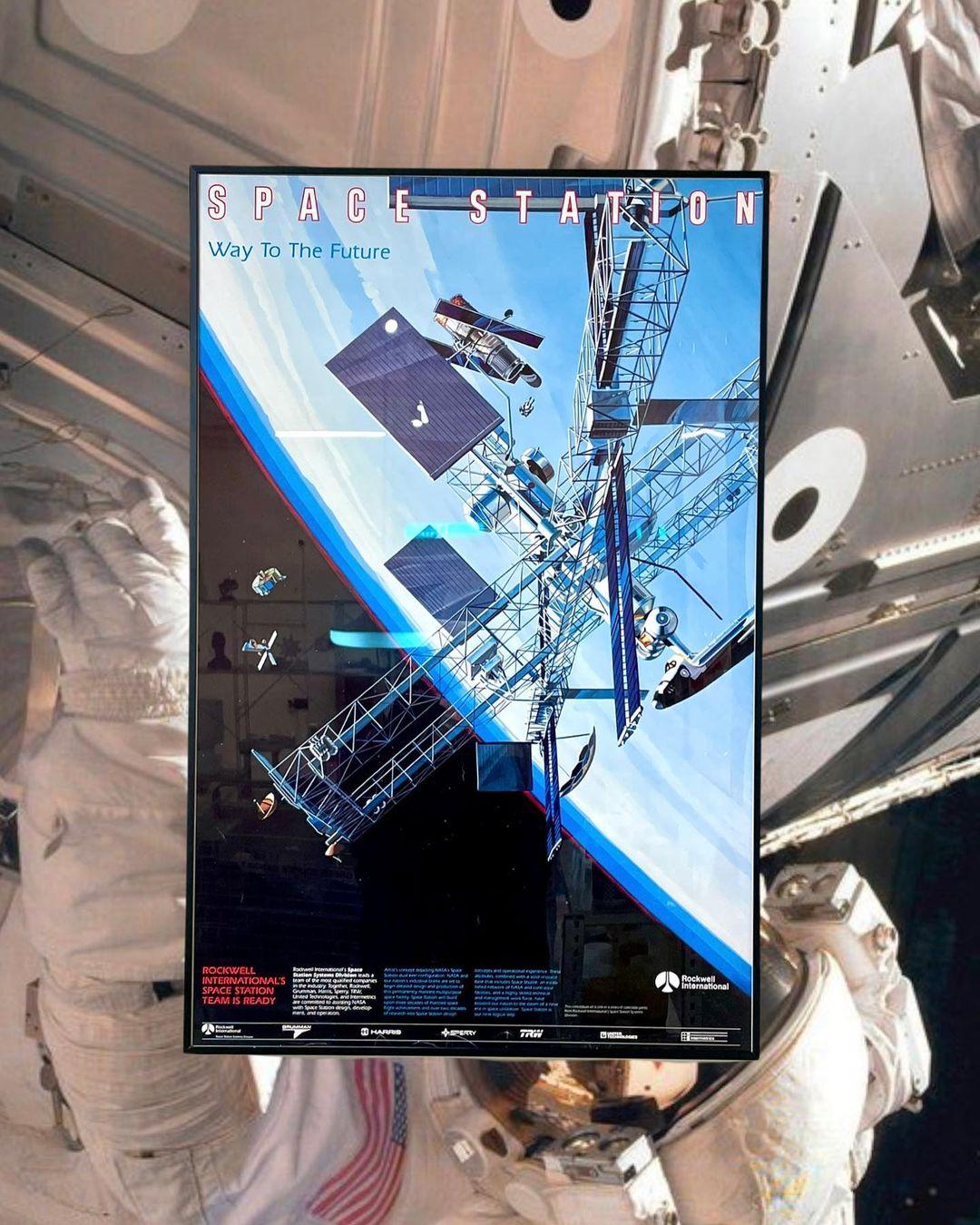 NASA “Space Station Way to the Future Poster