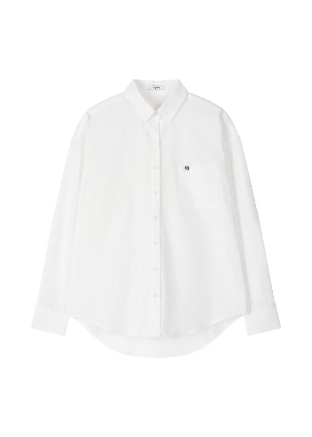 보이프렌드 루즈핏 셔츠 화이트