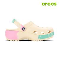 [크록스 정품] 클래식 플랫폼 옴브레 클로그 여성샌들 208278-1FR