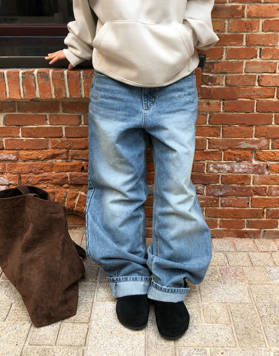 [PICK!] 모브 빈티지 오일 데님 (1color)