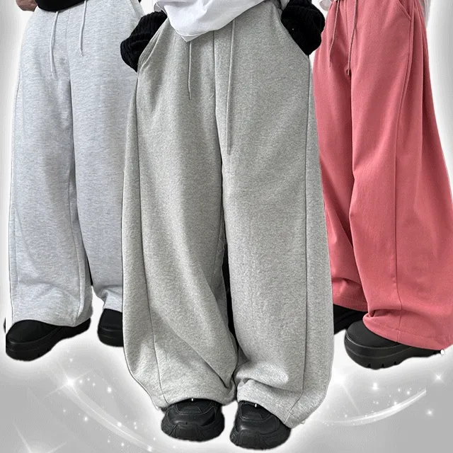 🚀당일배송｜오후 2시 전 주문🚀[밑단스트링/벌룬핏] 시티 롱 트레이닝 팬츠