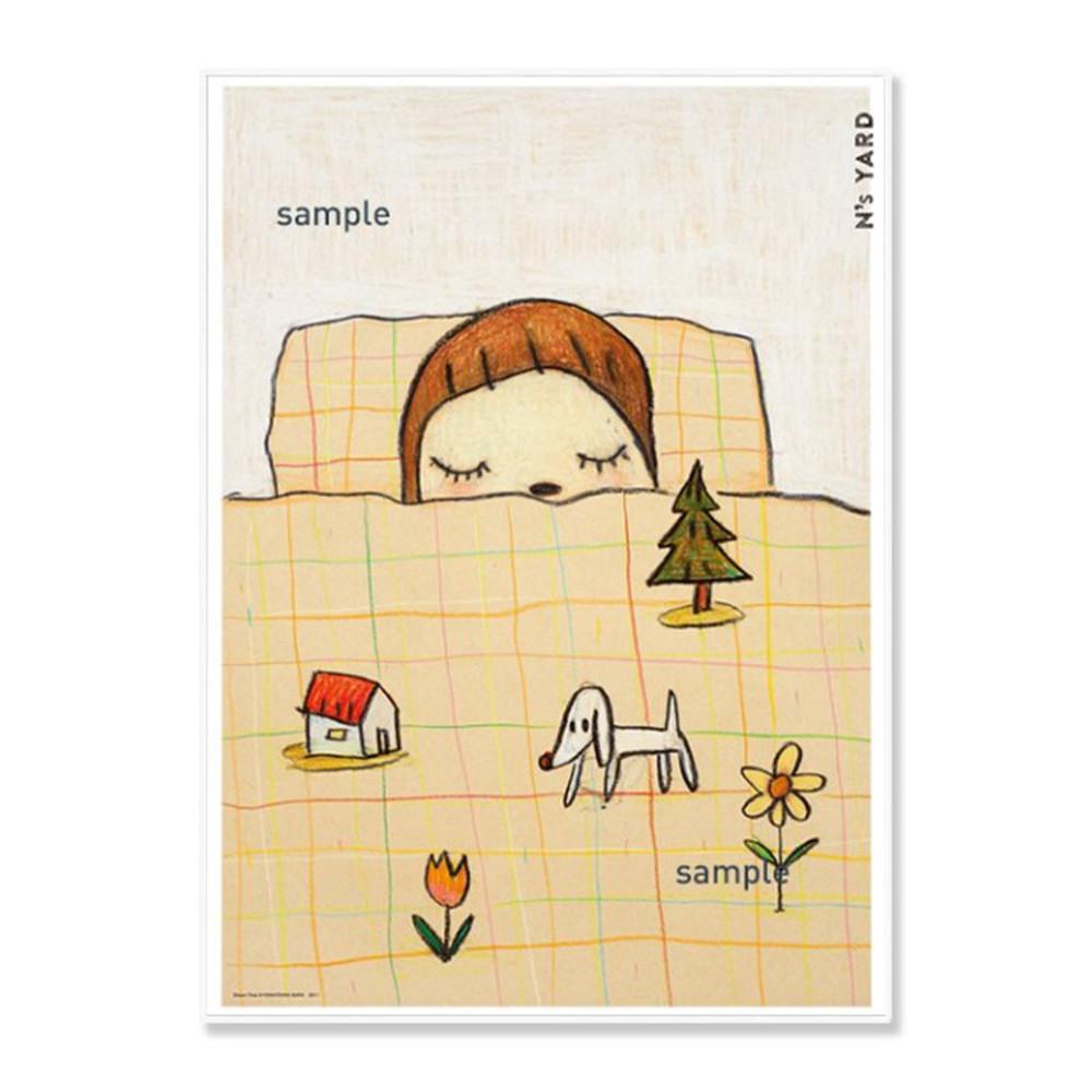 [프리지아트] 요시토모 나라 Dream Time 요시모토 나라 아이방인테리어