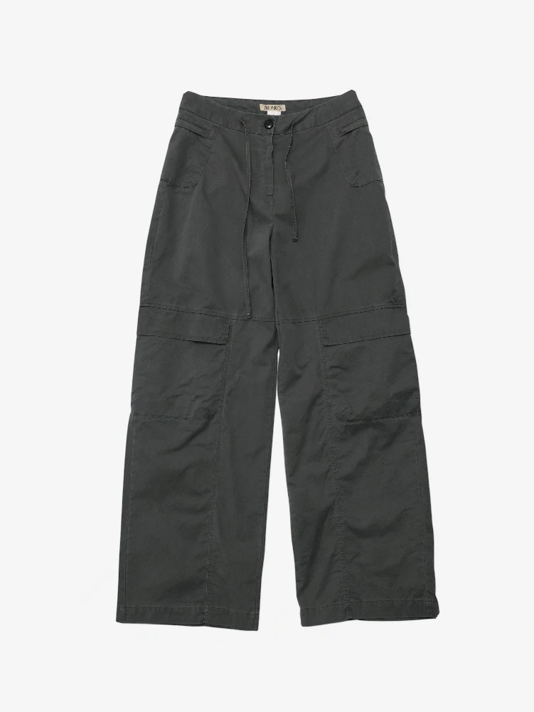 washed util cargo pants