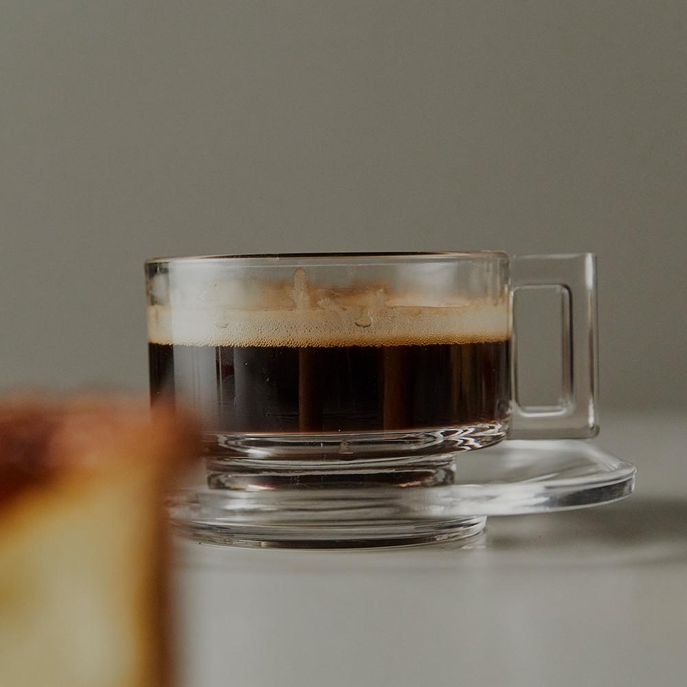 아르노글래스 컵앤소서 ARNO GLASS CUP AND SAUCER