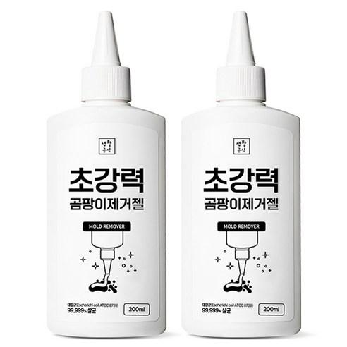 생활공식 초강력 곰팡이 제거젤, 200ml, 2개