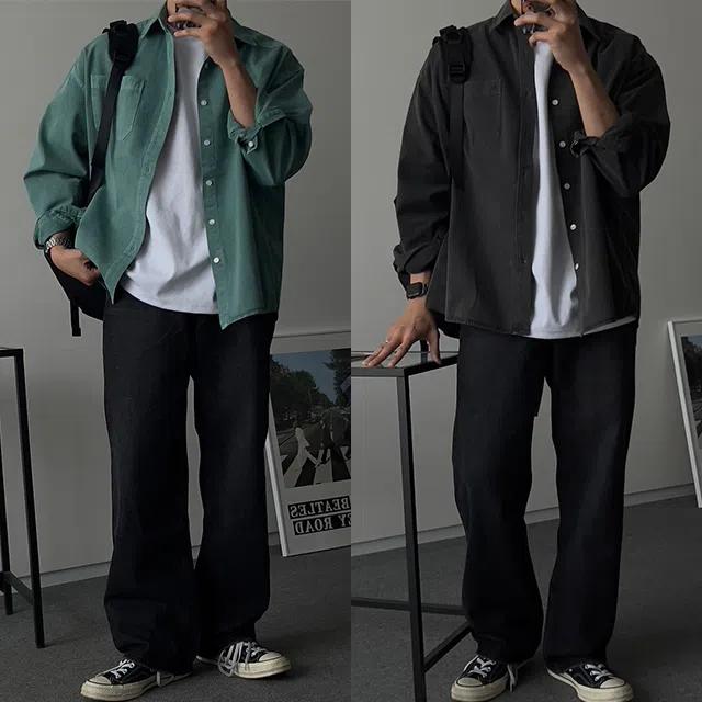 녹스 리얼 피그먼트 셔츠 (10 COLOR)