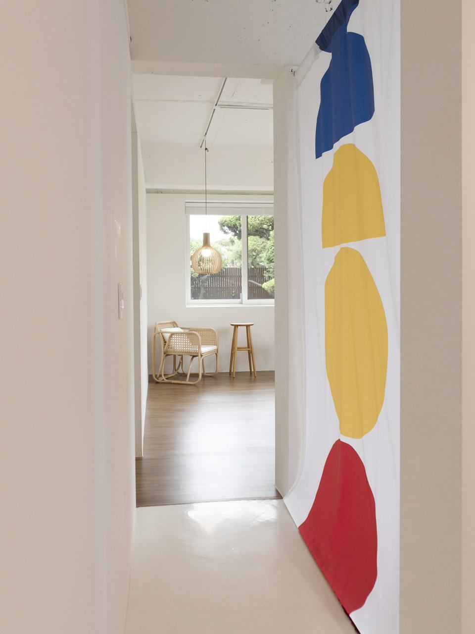 [행잉프린트커튼] TEXT ME YOUR COLOR