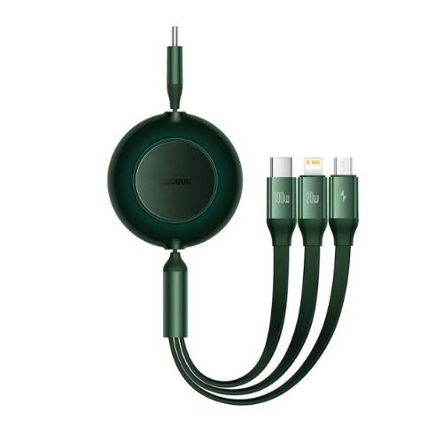 베이스어스 CB000008 브라이트 미러2 100W 3in1 멀티 케이블 (1.1m)