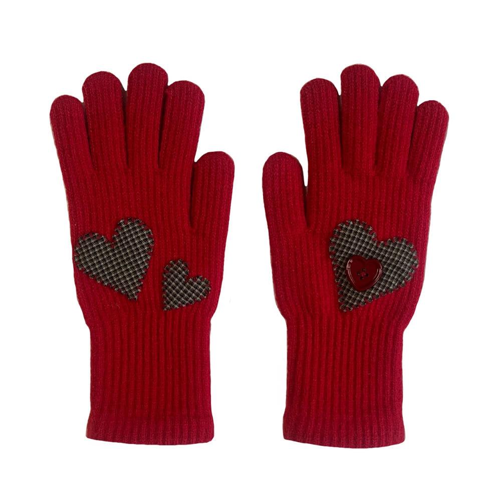 Love letter hand stitch gloves