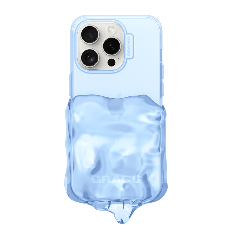 DOUBLE LAYERS CASE - CLEAR BLUE