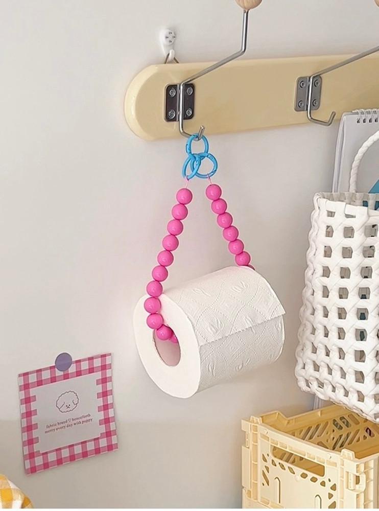 캔디팝 휴지 걸이 케이스 티슈 커버 두루마리 각티슈 캠핑용 차량용 휴대용 새달바스켓