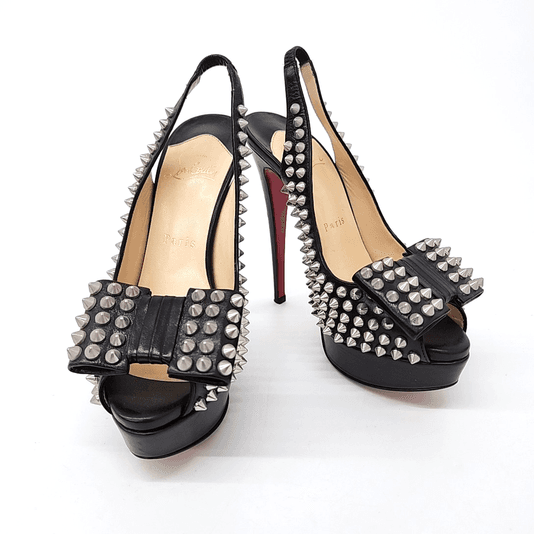 크리스찬 루부탱 스터드 샌들
