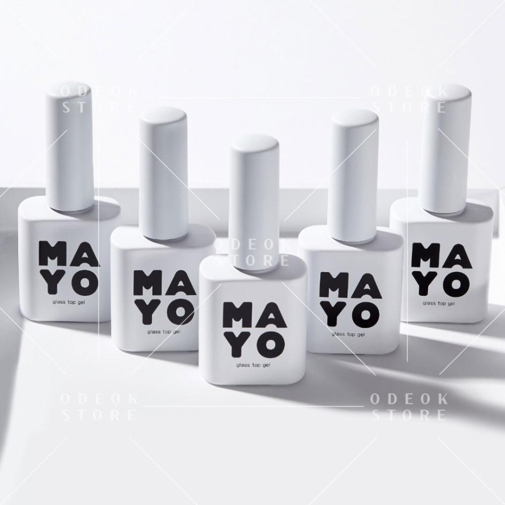 MAYO 마요 글래스 탑젤 고광택 젤네일매니큐어폴리쉬