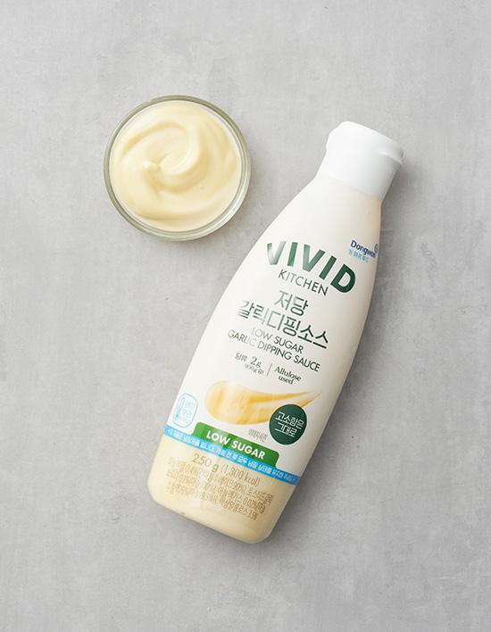 [비비드키친] 저당 갈릭디핑 소스 250g