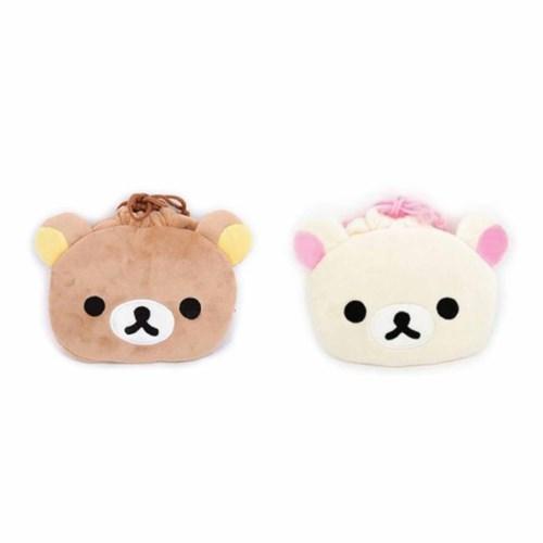 리락쿠마 복조리 미니 화장품 메이크업 파우치