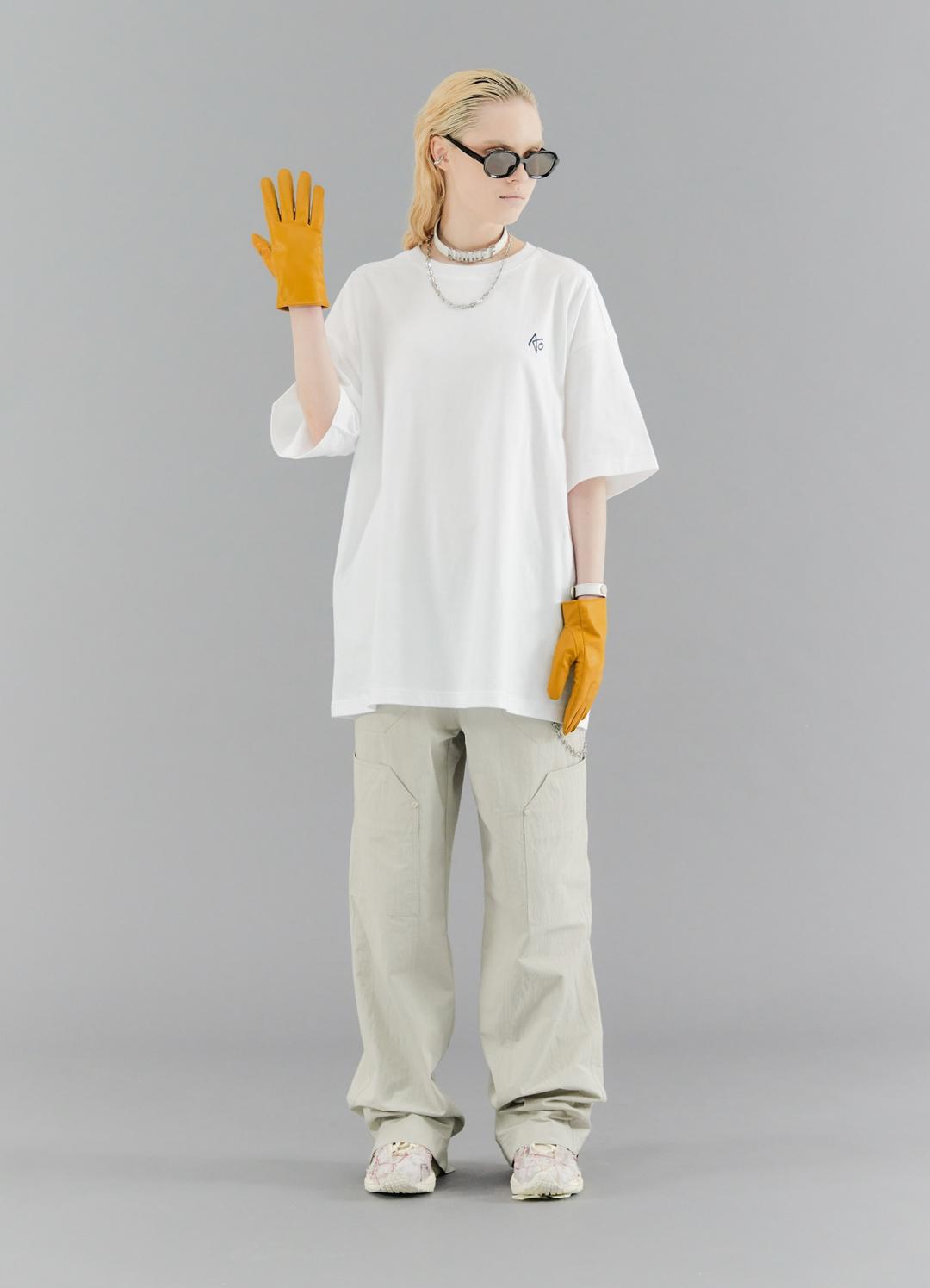 LOGO DROP T-SHIRT WHITE