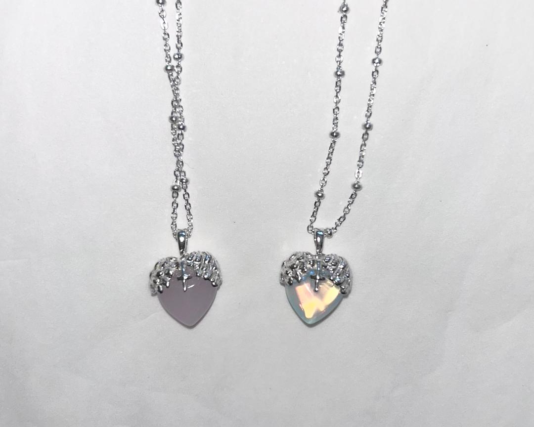 30% Seraphim Necklace (Pink,Opal)