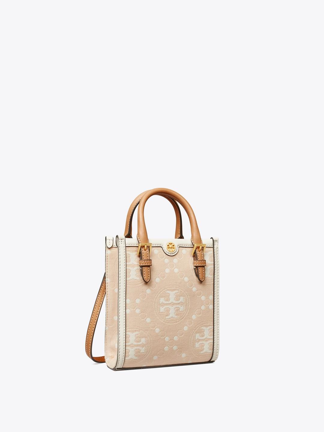 🍂더블적립+쿠폰🍂 T Monogram Mini N/S Tote - Pale Pink