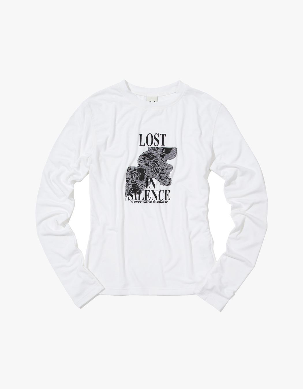 Lost in Silence long-sleeved - White