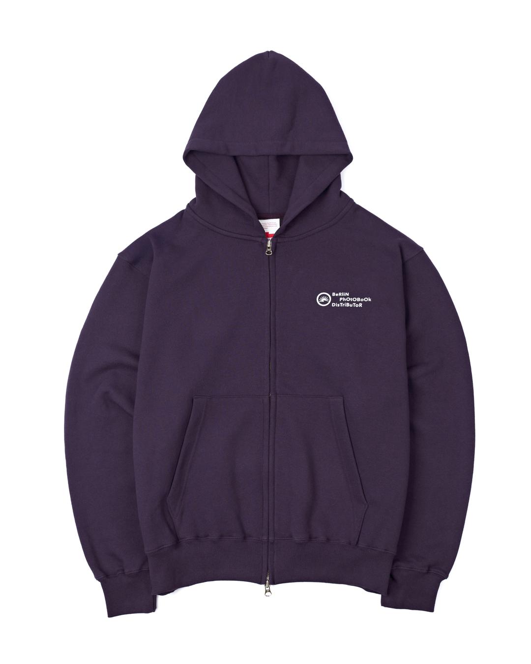 MITARBEITER 003 ZIP HOODIE (PURPLE)