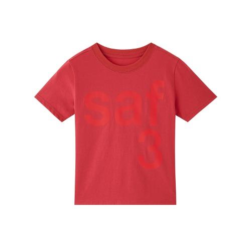 1/2 BASIC SAFARI TEE (LIGHT RED)