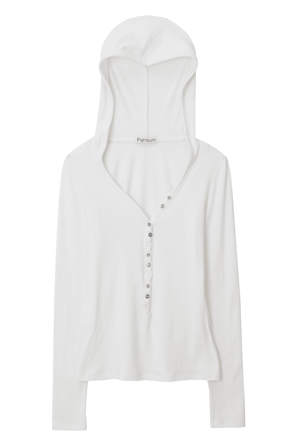 Button T-shirt_cream