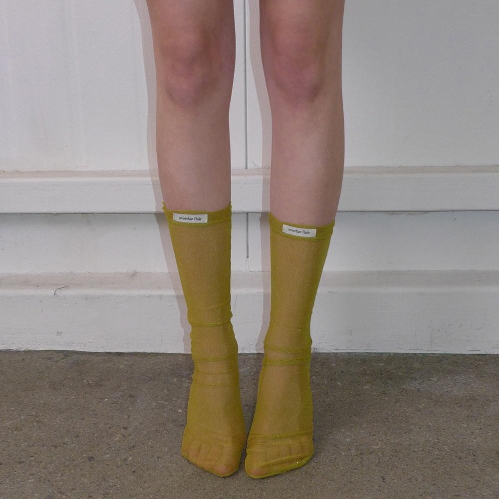 MESH SOCKS_OLIVE