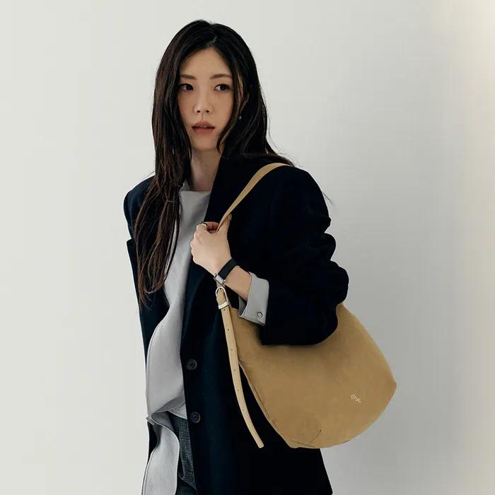 [곰송이 PICK][29EDITION]Diurnal Hobo Bag _ Beige (+Pouch)